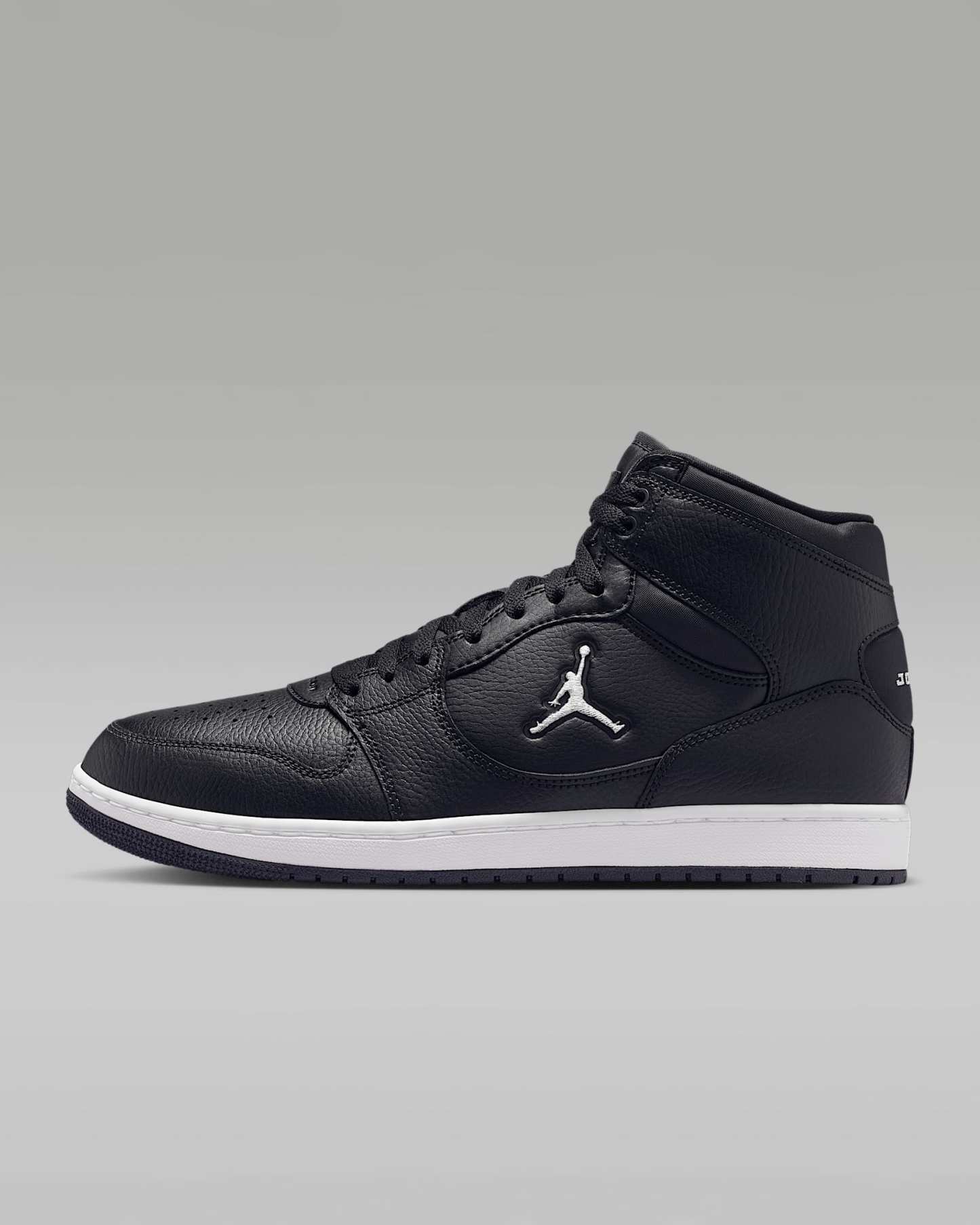 Jordan Court Connect Mid Herrenschuhe – Schwarz/Weiß