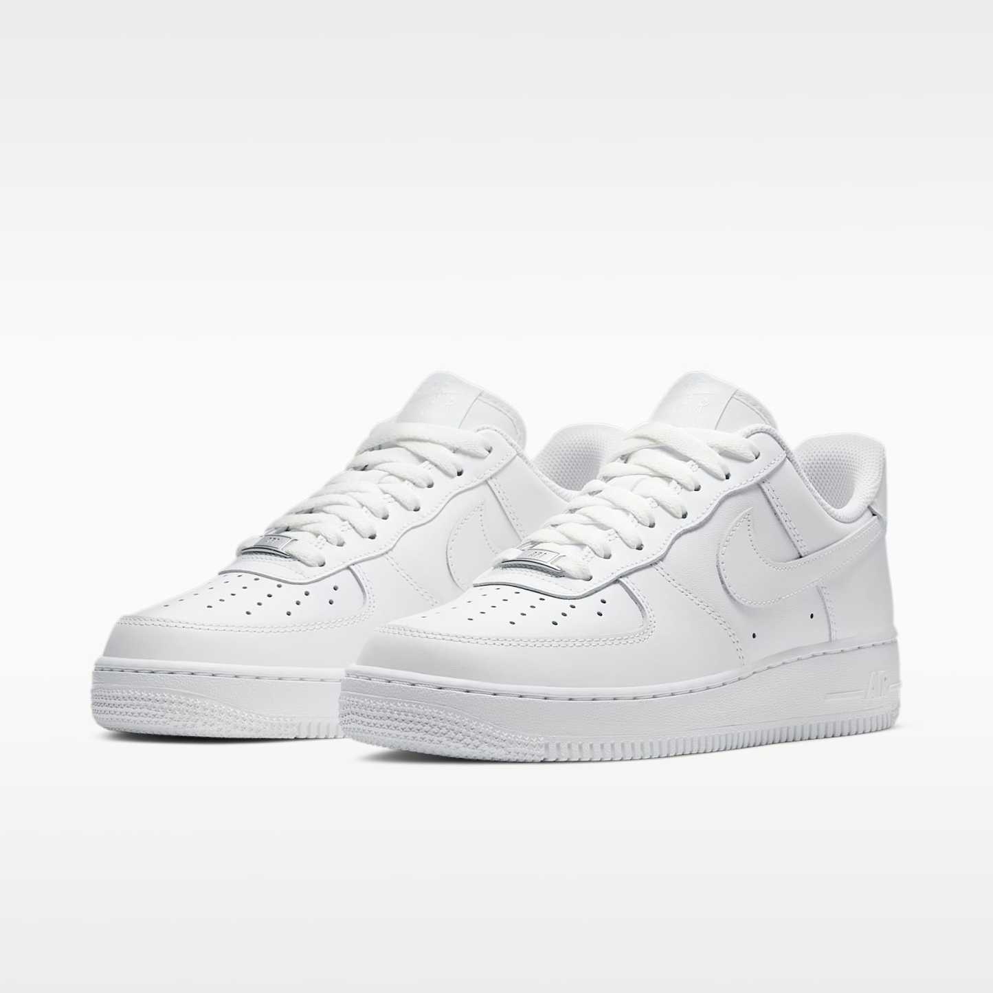 Nike Air Force 1 '07 Schuh (Damen) – Weiß/Weiß/Weiß/Weiß