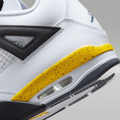Air Jordan 4 Retro „Tour Yellow“ Schuh für Herren – Weiß/Dark Blue Grey/Schwarz/Tour Yellow