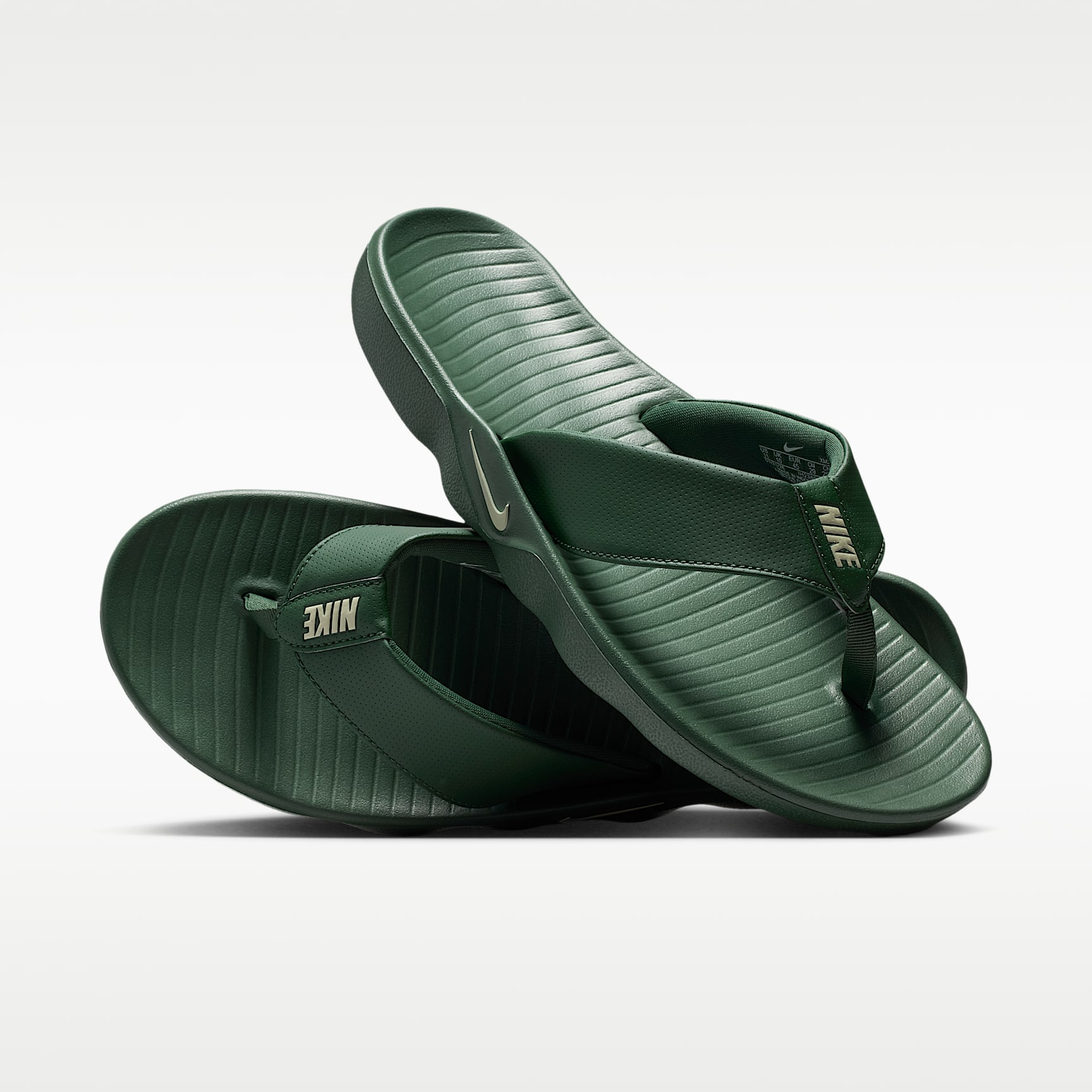 Nike Marina Slides (Herren) – Fir/Light Khaki