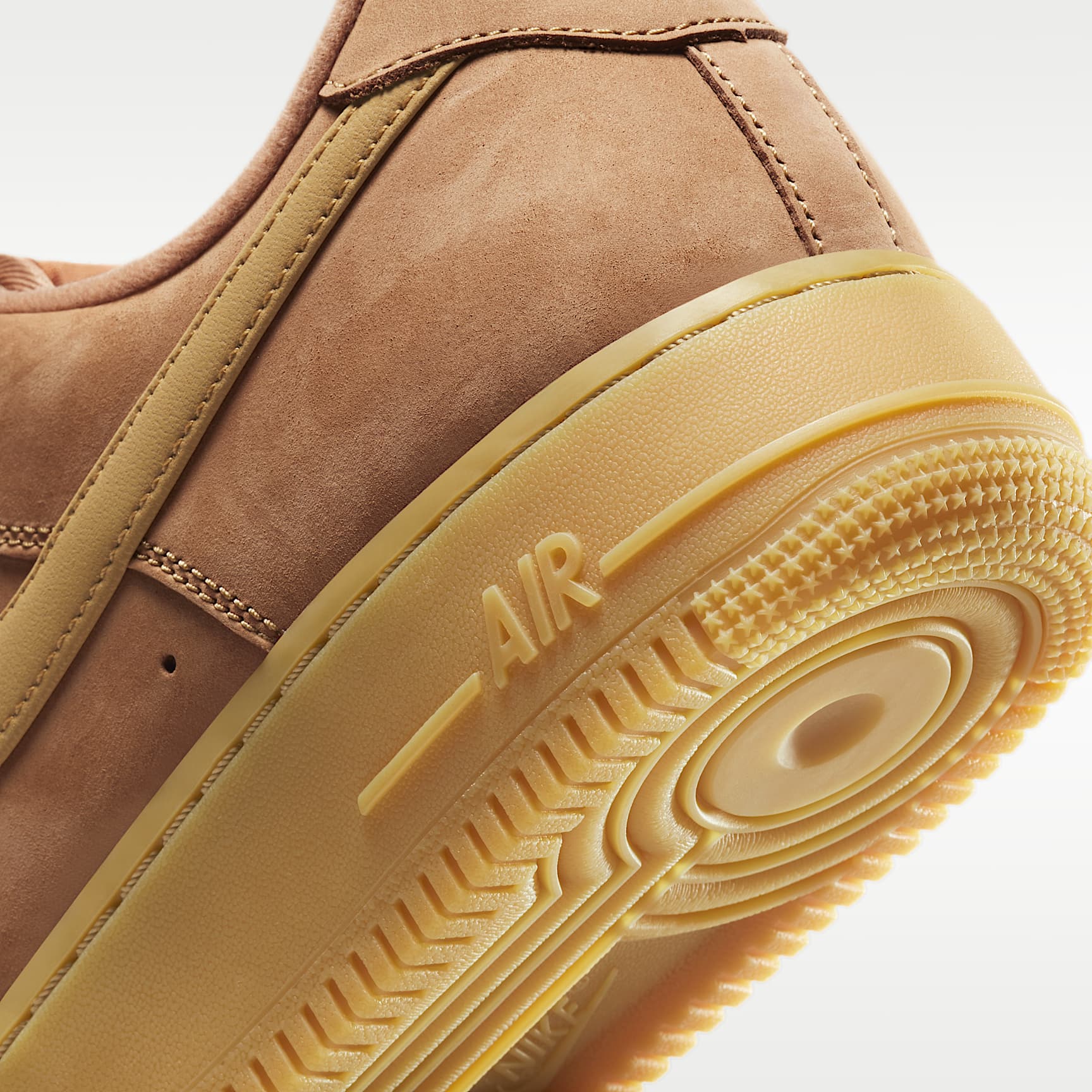 Nike Air Force 1 '07 WB Schuh (Herren) – Flax/Gum Light Brown/Schwarz/Wheat