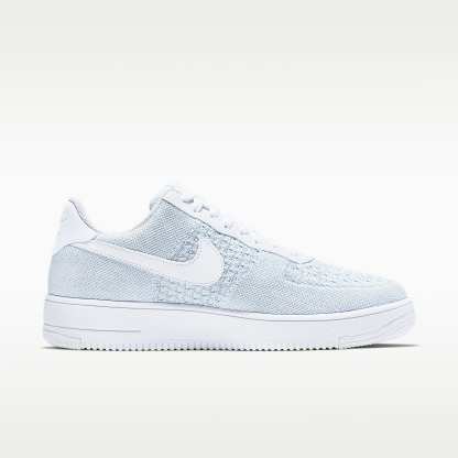 Nike Air Force 1 Flyknit 2.0 Schuh – Weiß/Pure Platinum/Weiß/Pure Platinum