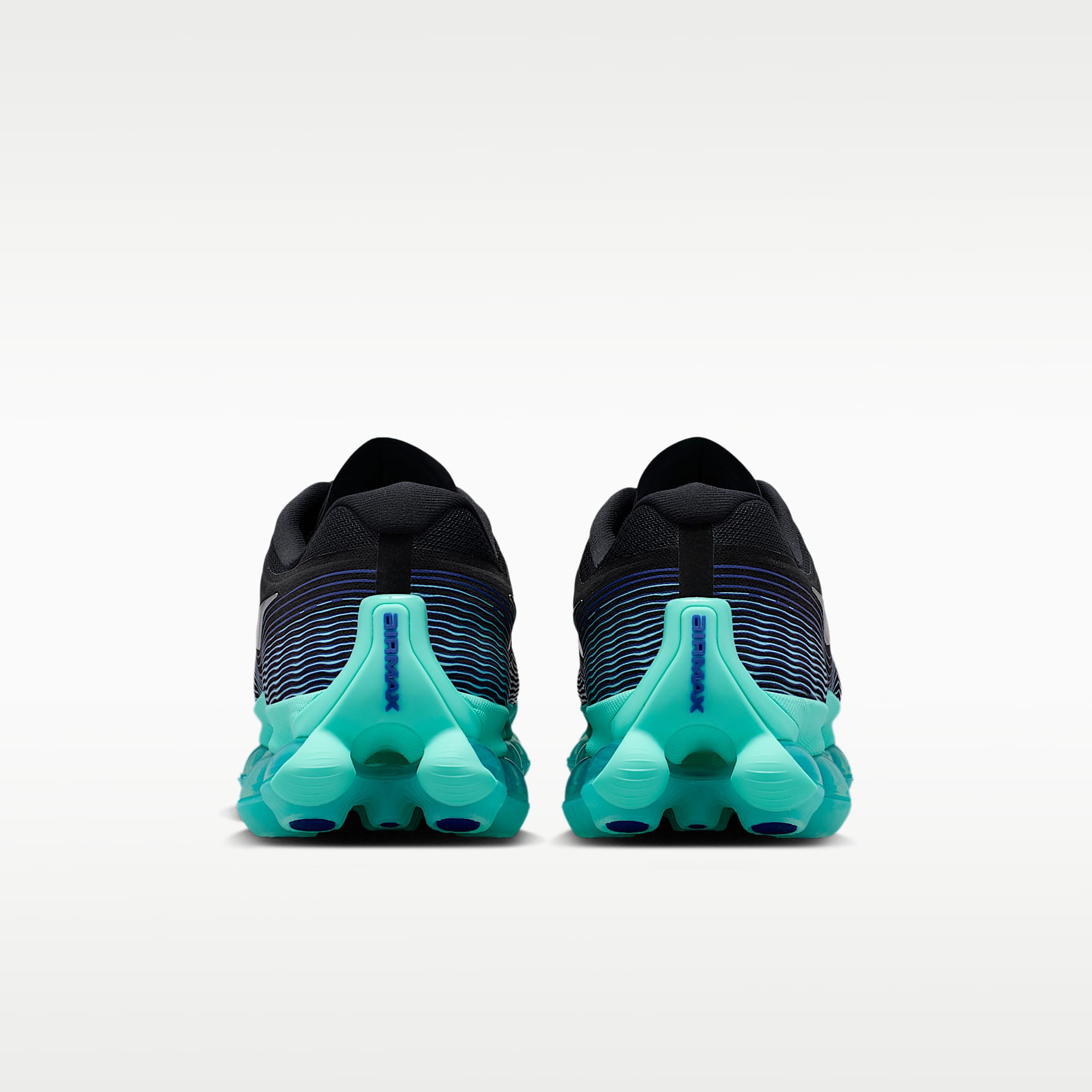 Nike Air Liquid Max Herrenschuh – Schwarz/Radiant Blue/Aurora Green/Chrome