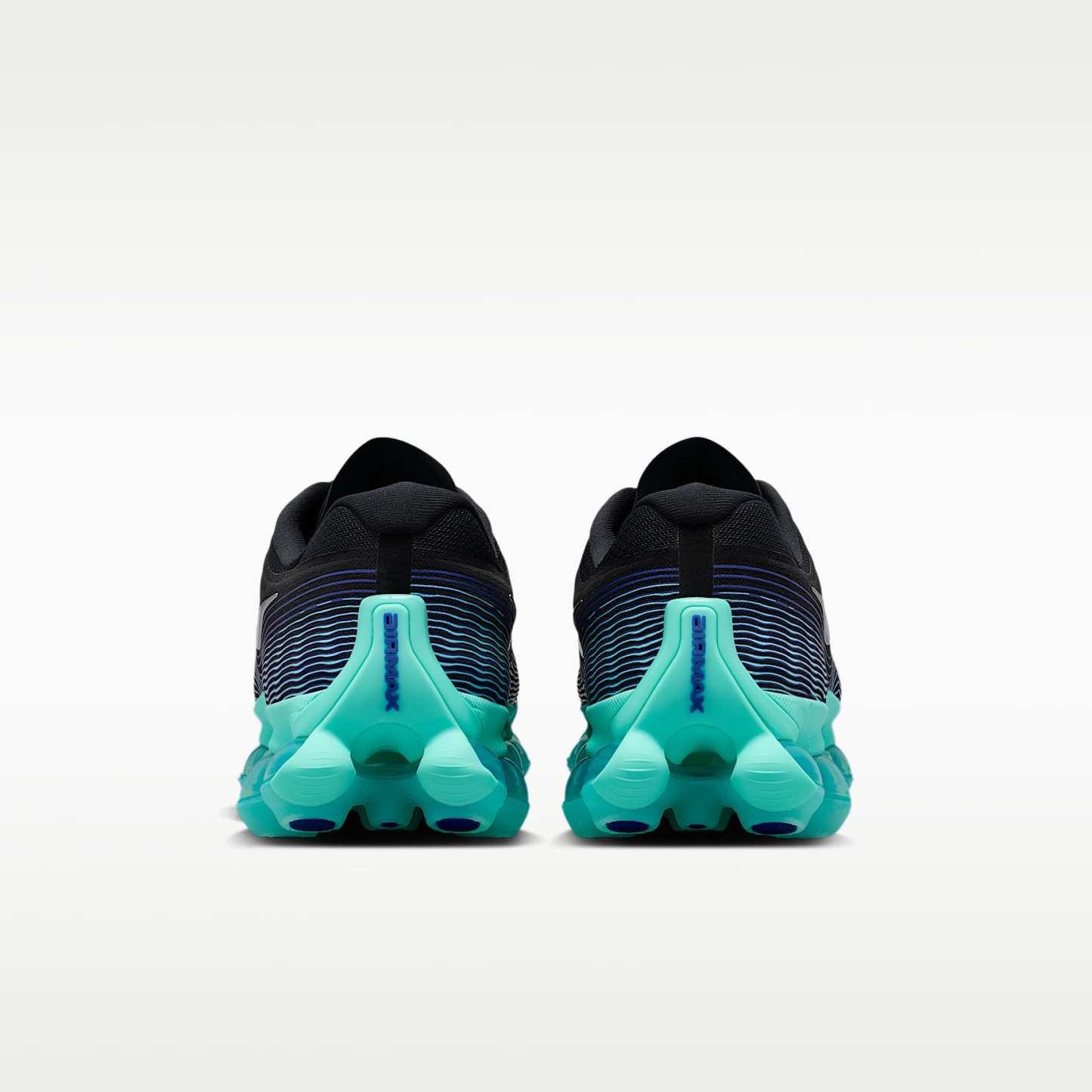 Nike Air Liquid Max Herrenschuh – Schwarz/Radiant Blue/Aurora Green/Chrome