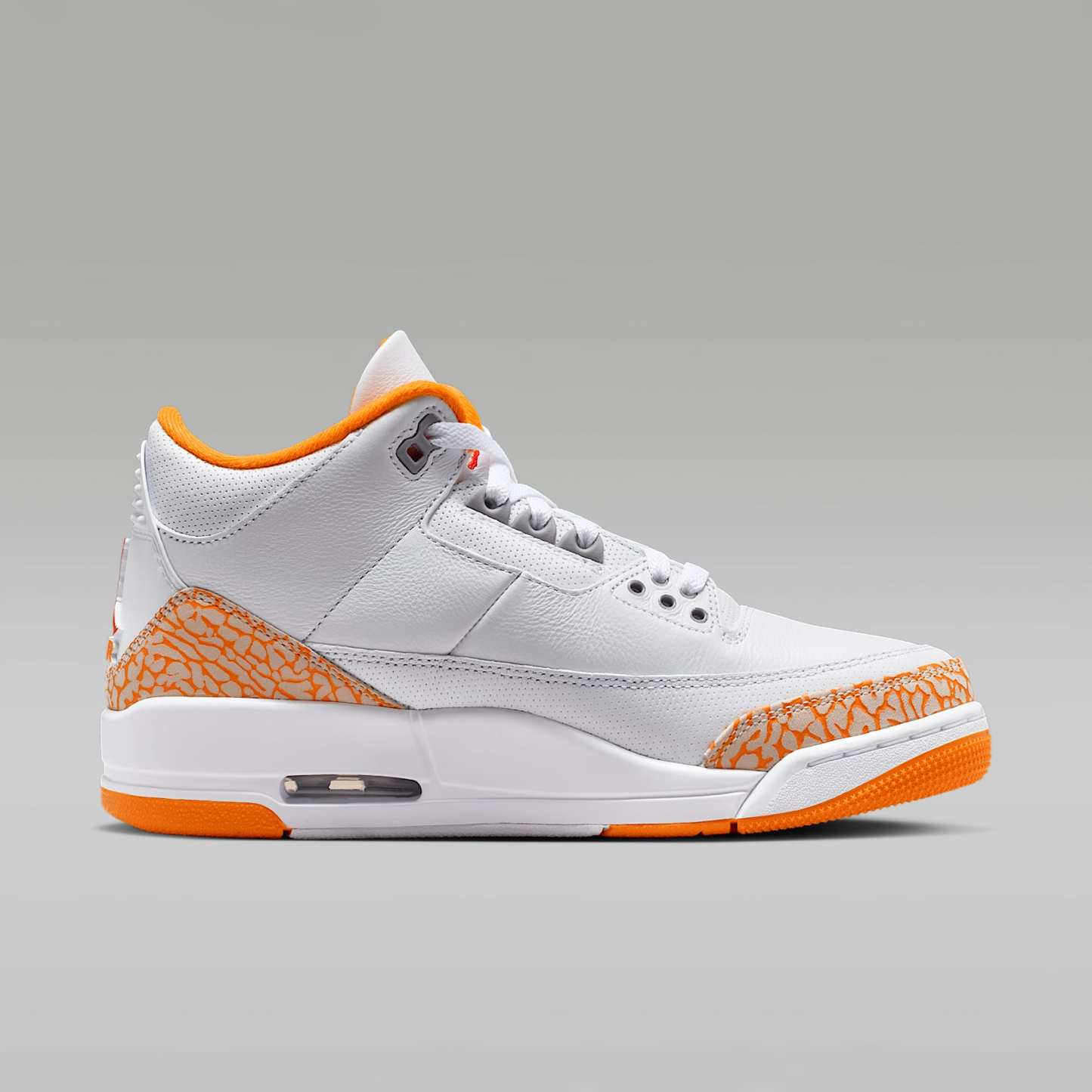 Air Jordan 3 Retro "Sport Renaissance" Schuh (Damen) – Weiß/Cement Grey/Fire Red/Multi-Color