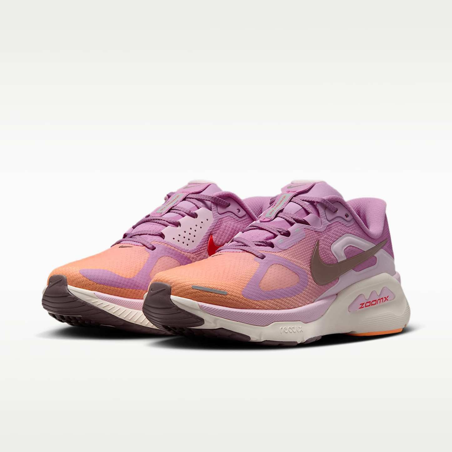 Nike Structure Plus Straßenlaufschuh (Damen) – Light Magenta/Orange Pulse/Pink Foam/Tattoo
