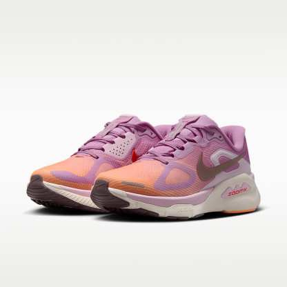 Nike Structure Plus Straßenlaufschuh (Damen) – Light Magenta/Orange Pulse/Pink Foam/Tattoo