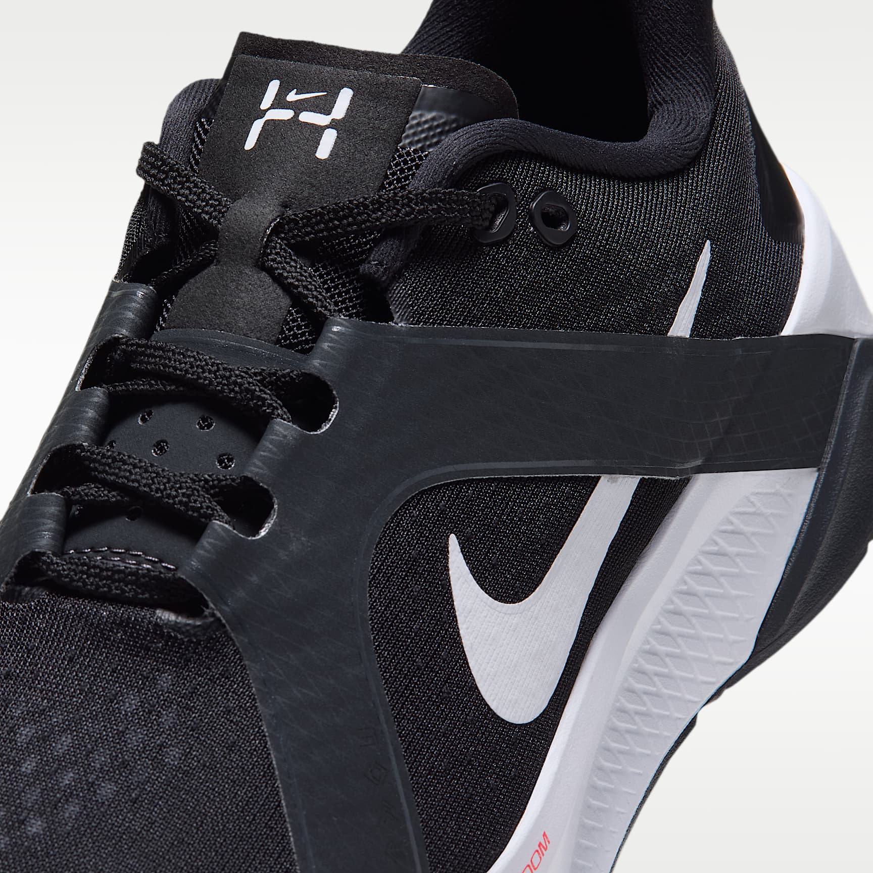 Nike Hybrid RN Trainingsschuh (Damen) – Schwarz/Anthracite/Laser Crimson/Weiß