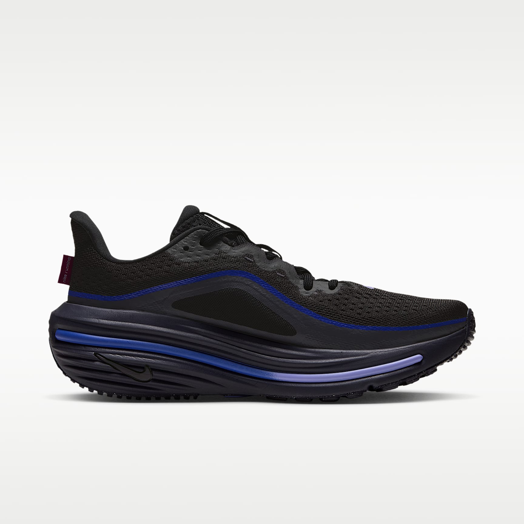 Nike Winflo 12 Straßenlaufschuh (Damen) – Schwarz/Gridiron/Persian Violet/Purple Pulse