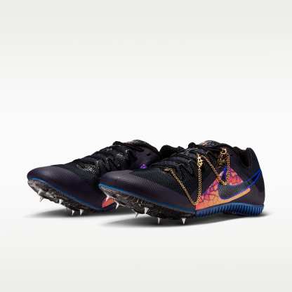 Nike Zoom Rival Multi Glam Mehrkampf-Leichtathletik-Spikes – Dark Obsidian/Orange Pulse/Indigo Burst/Schwarz
