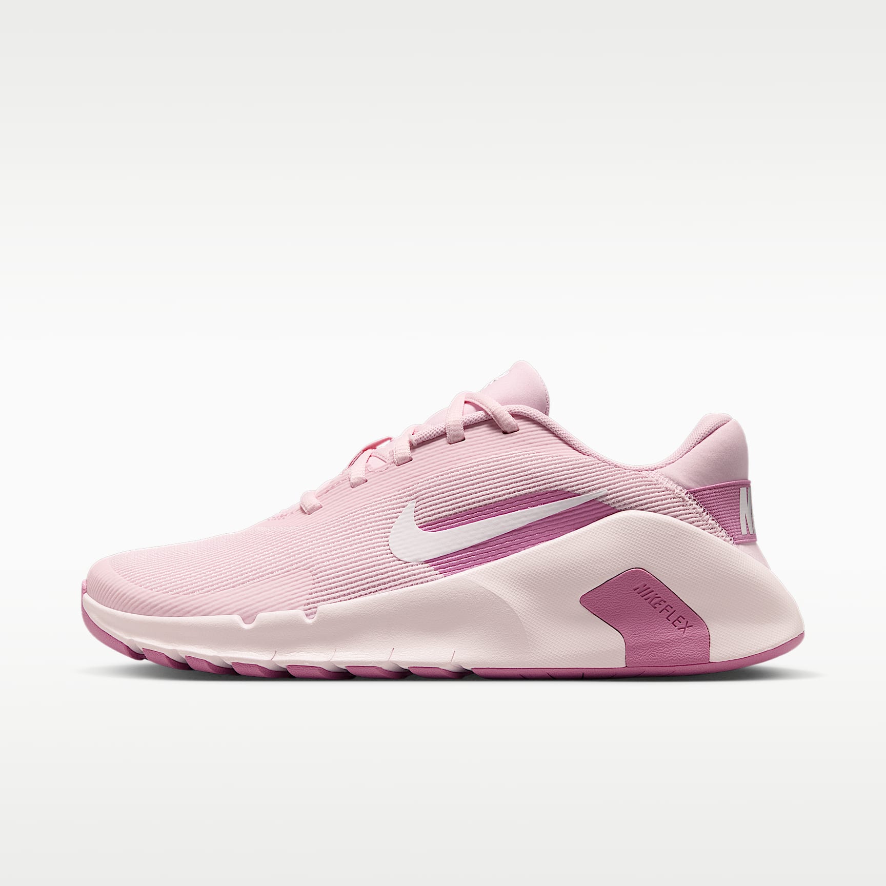 Nike Flex Train Workout-Schuh (Damen) – Pink Foam/Pearl Pink/Peony/Weiß