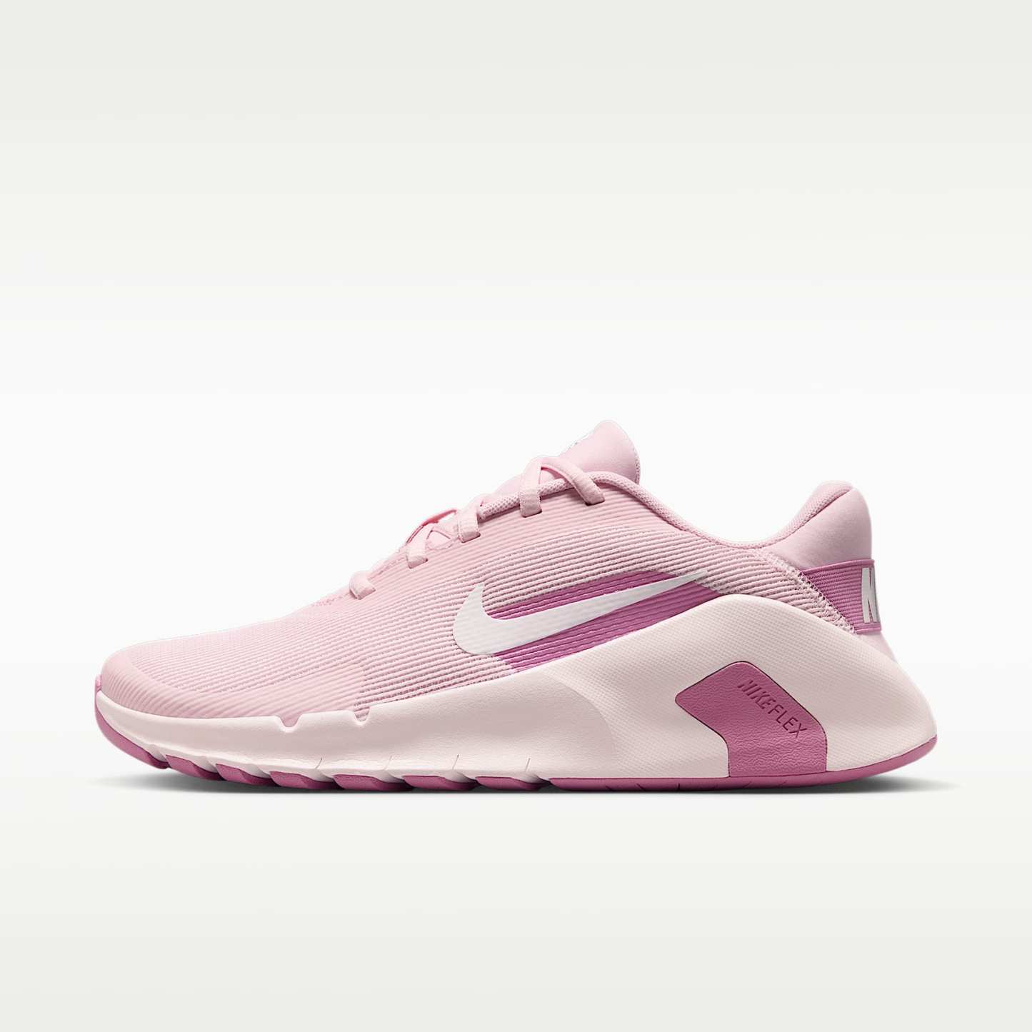 Nike Flex Train Workout-Schuh (Damen) – Pink Foam/Pearl Pink/Peony/Weiß