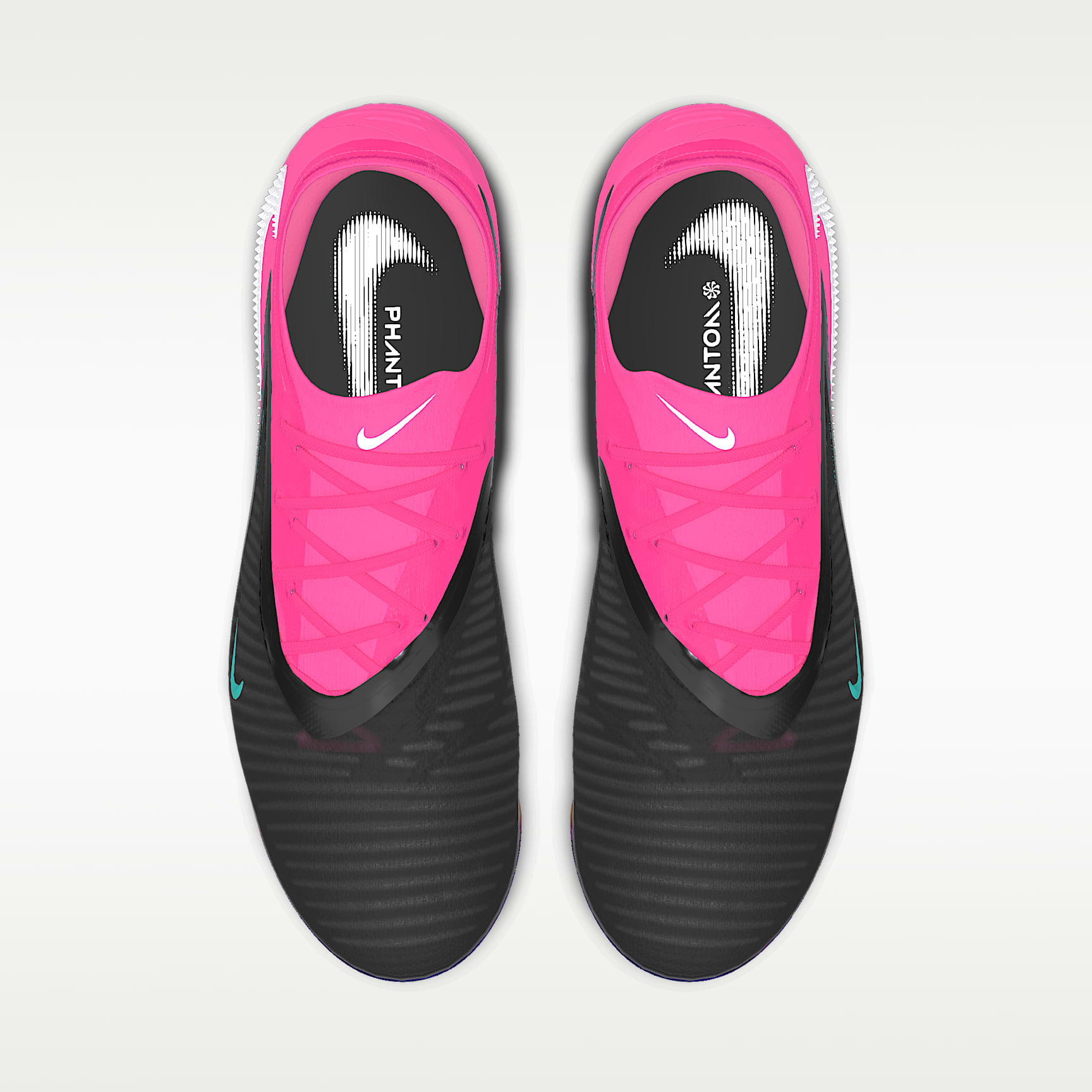 Nike Phantom 6 Low Elite By You personalisierbarer Fußballschuh für normalen Rasen – Racer Blue/Racer Blue/Multi-Color [6362298092]