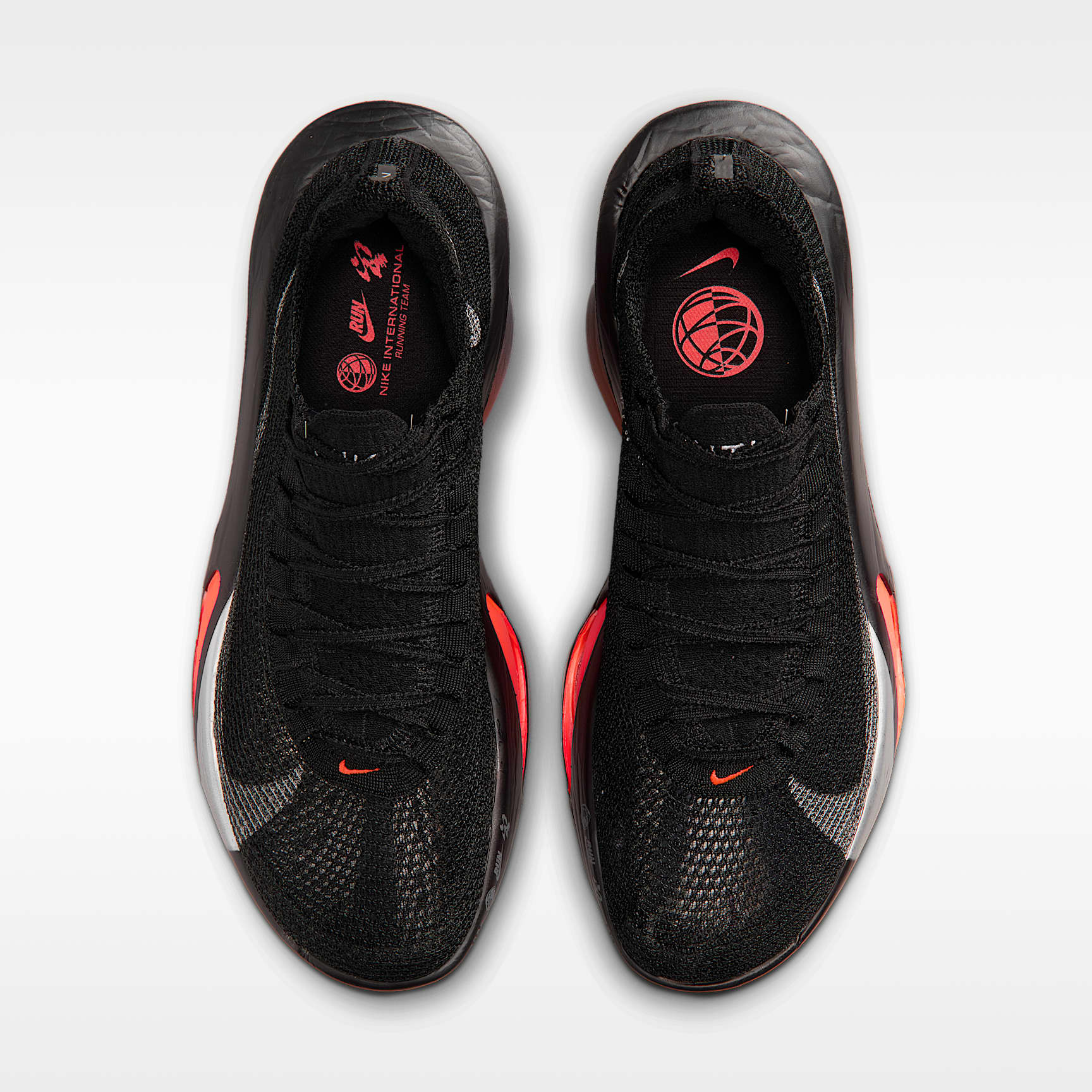Nike Alphafly 3 Herren-Straßenlaufschuh für Wettkämpfe – Schwarz/Bright Crimson/Wolf Grey/Metallic Silver