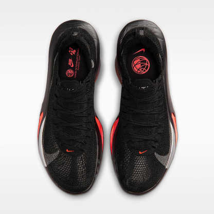 Nike Alphafly 3 Herren-Straßenlaufschuh für Wettkämpfe – Schwarz/Bright Crimson/Wolf Grey/Metallic Silver
