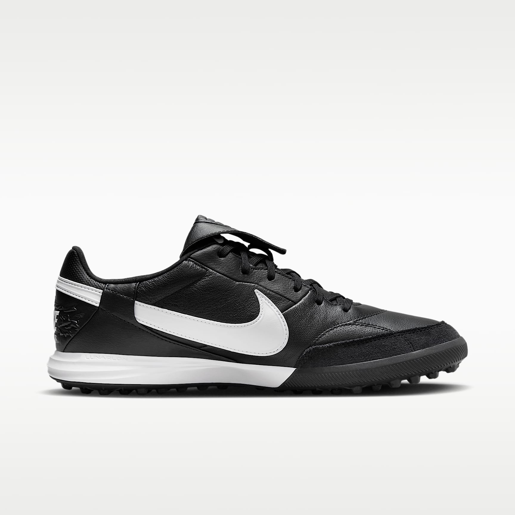Nike Premier 3 TF Low-Top Fußballschuh – Schwarz/Weiß