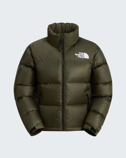 1996 Retro Nuptse Jacke für Damen – New Taupe Green