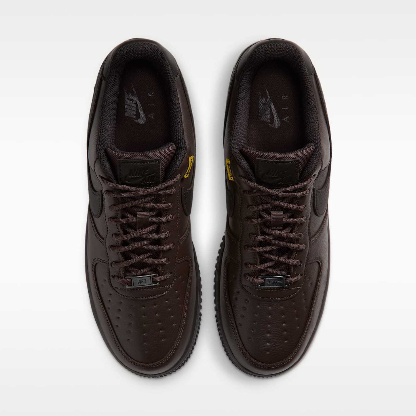 Air Force 1 GORE-TEX Vibram Schuh (Herren) – Baroque Brown/Speed Yellow/University Red/Shadow Brown