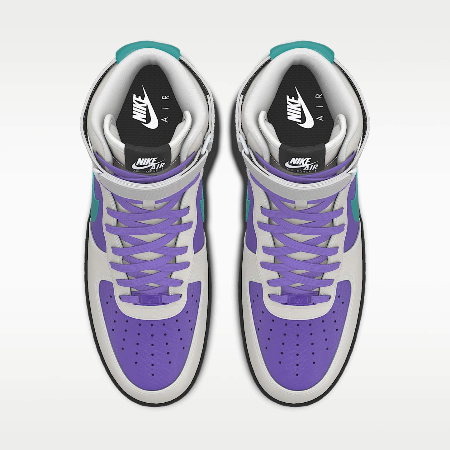 Nike Air Force 1 High By You personalisierbarer Herrenschuh – Multi-Color/Multi-Color/Multi-Color [6704988924]