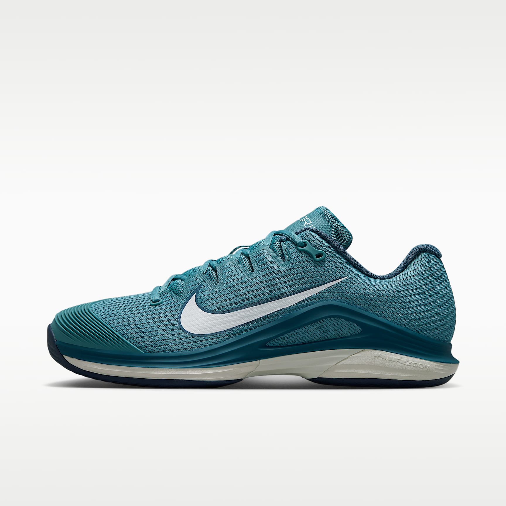 Nike Vapor 12 Tennisschuh für Hartplätze (Herren) – Smokey Blue/Light Bone/New Slate/Weiß