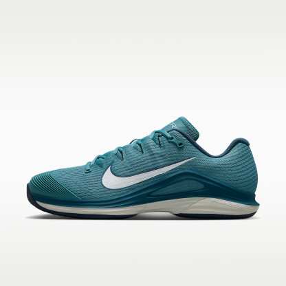 Nike Vapor 12 Tennisschuh für Hartplätze (Herren) – Smokey Blue/Light Bone/New Slate/Weiß