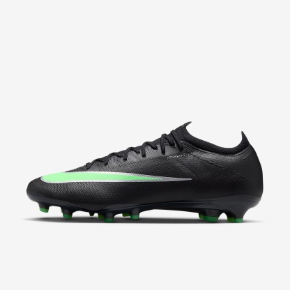 Nike Mercurial Vapor 17 Elite Low-Top-Fußballschuh für Kunstrasen – Schwarz/Schwarz/Illusion Green