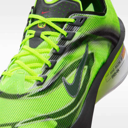Nike Vaporfly 4 Straßenlaufschuh für Wettkämpfe (Herren) – Multi-Color/Volt/Weiß/Schwarz