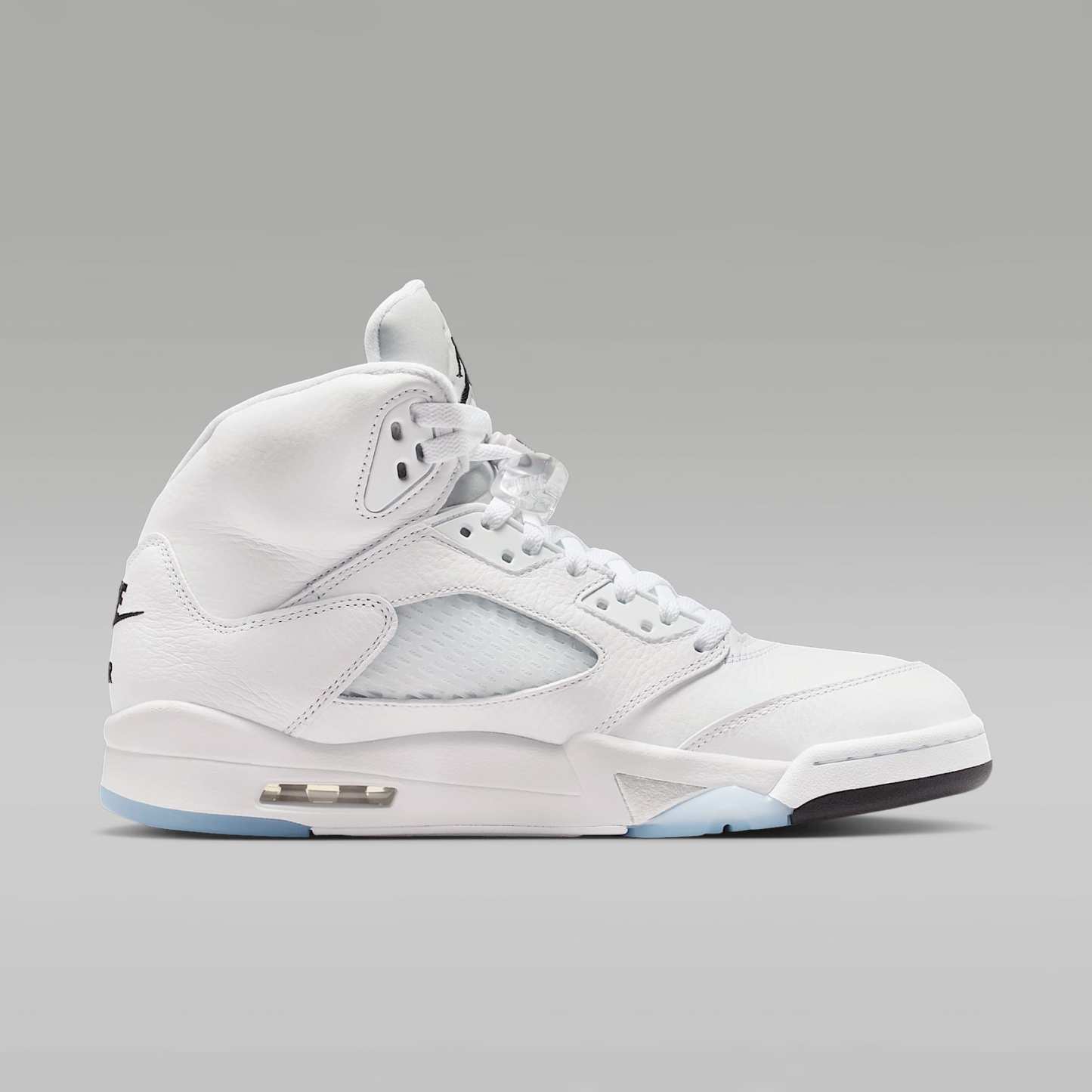 Air Jordan 5 Retro OG "White Metallic" Schuh (Herren) – Weiß/Metallic Silver/Schwarz
