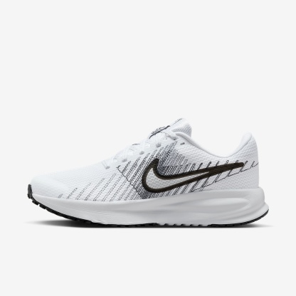 Nike Run Defy Straßenlaufschuh (Damen) – Weiß/Smoke Grey/Schwarz