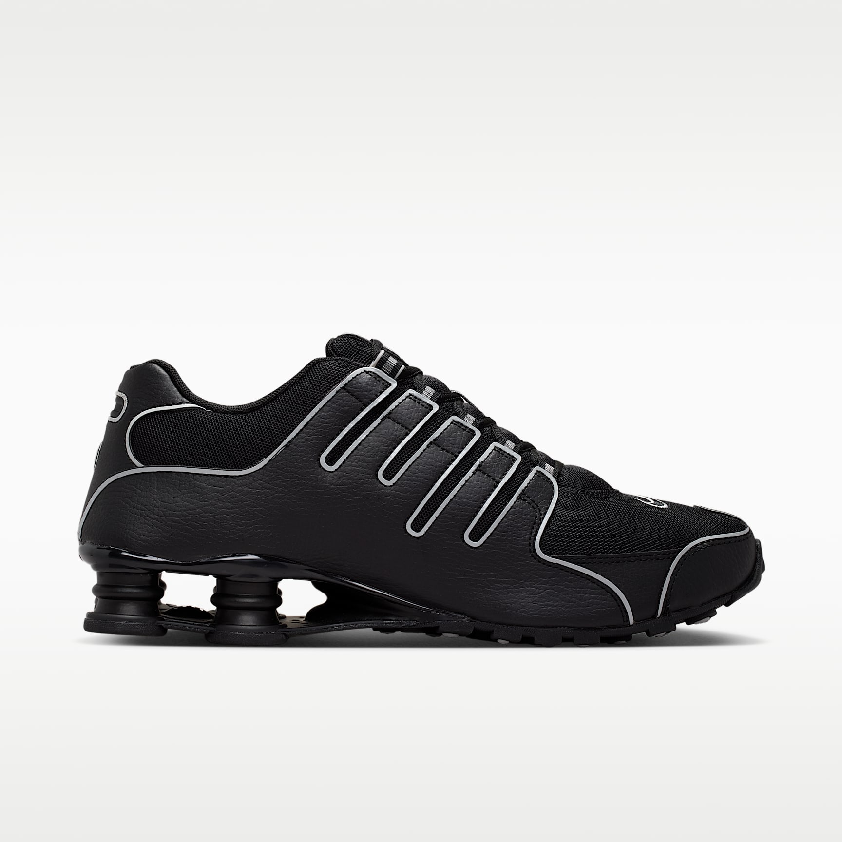 Nike Shox NZ Schuhe (Herren) – Schwarz/Light Smoke Grey/Schwarz
