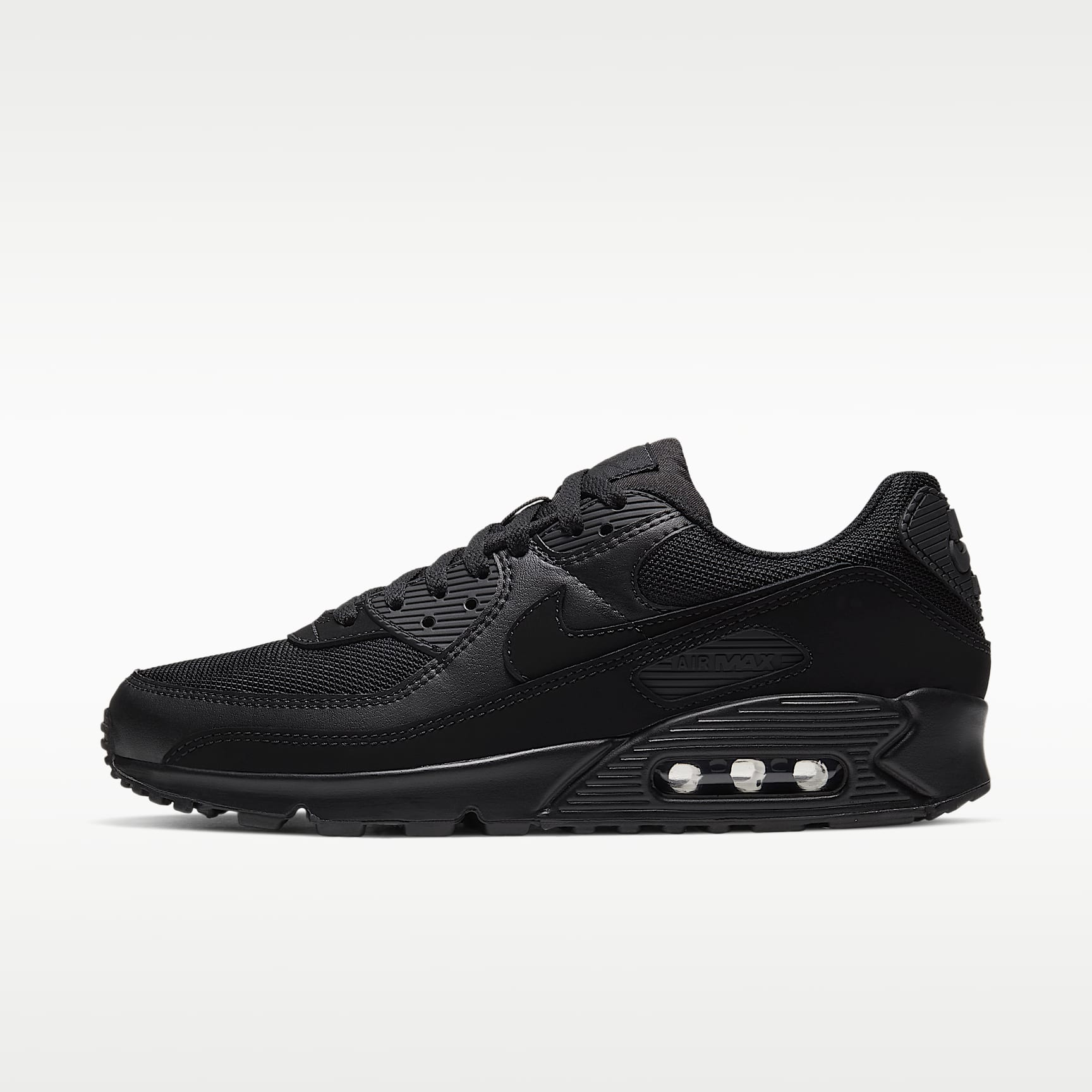 Nike Air Max 90 Herrenschuh – Schwarz/Schwarz/Schwarz/Schwarz