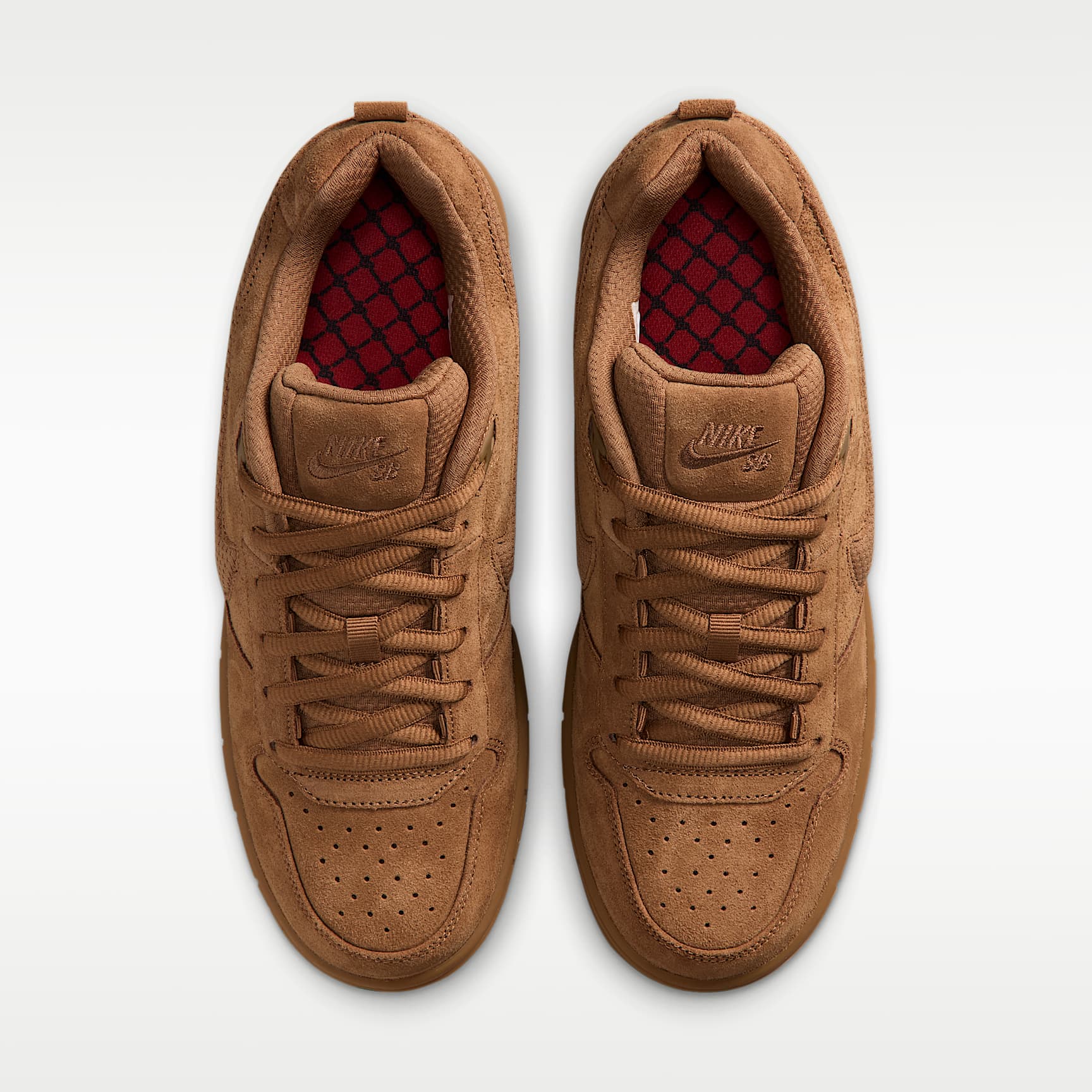 Nike SB Zoom Air Paul Rodriguez Low Skateboardschuh – Light British Tan/University Red/Schwarz/Light British Tan