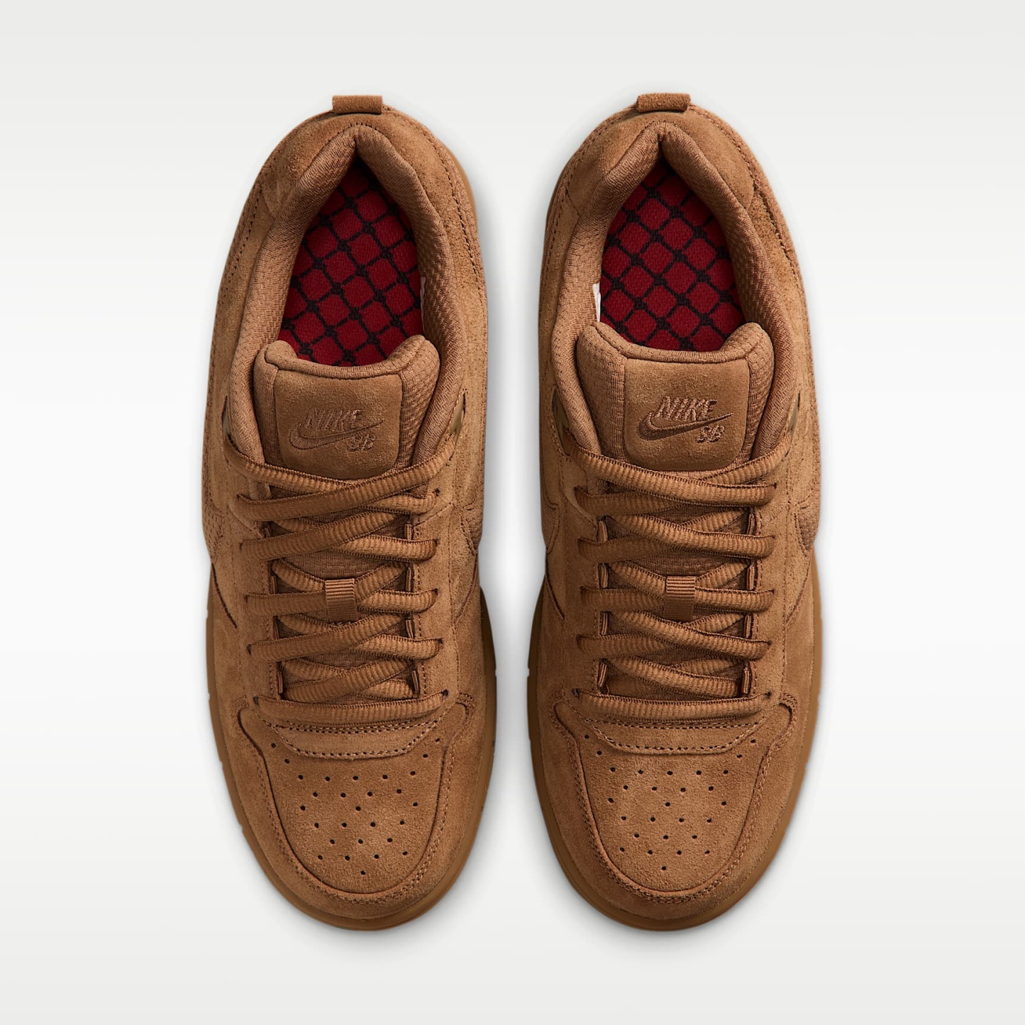 Nike SB Zoom Air Paul Rodriguez Low Skateboardschuh – Light British Tan/University Red/Schwarz/Light British Tan