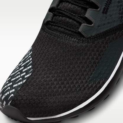 Nike Zoom Rival Waffle 6 Straßen- und Cross-Country-Laufschuhe für Wettkämpfe – Schwarz/Dark Smoke Grey/Weiß/Metallic Silver