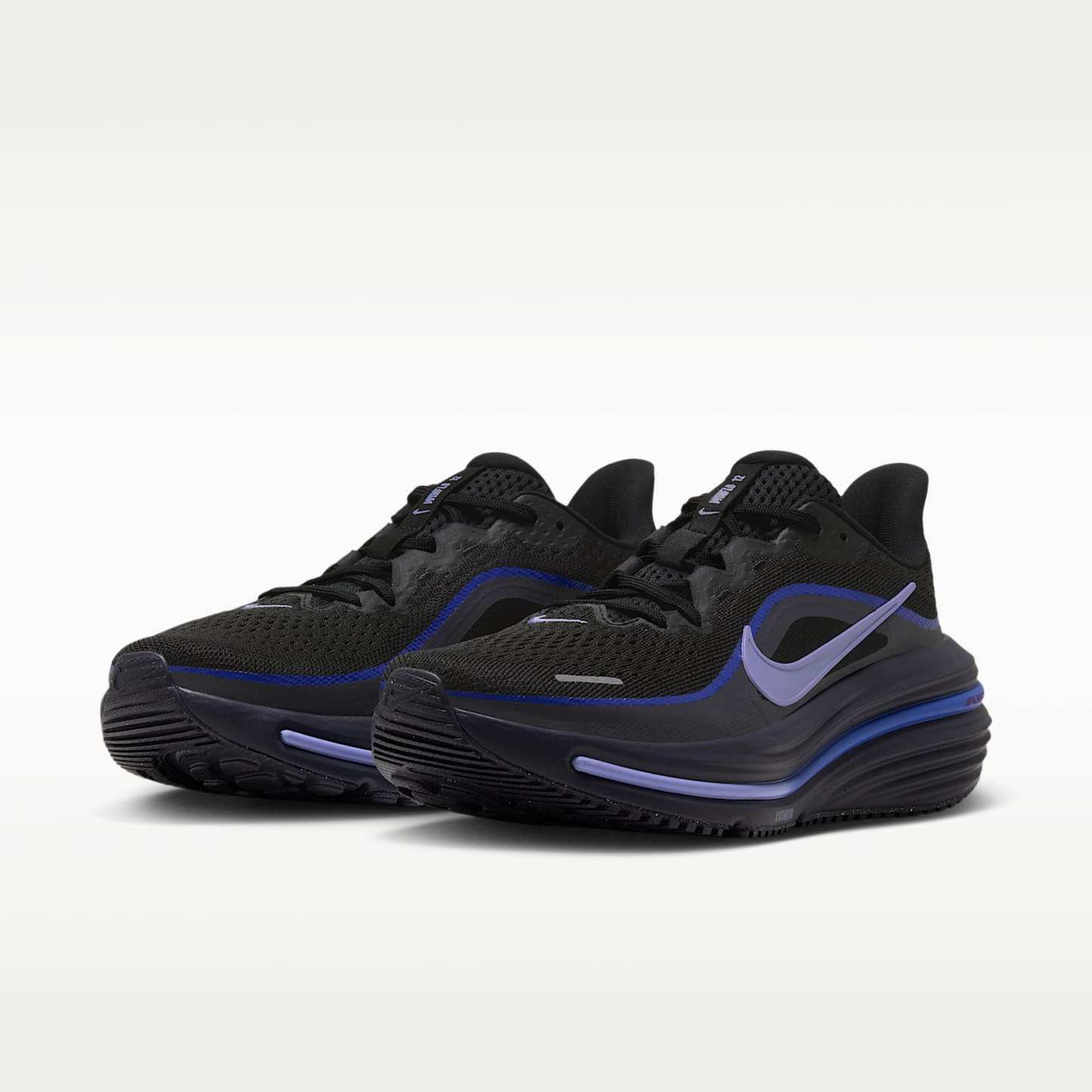 Nike Winflo 12 Straßenlaufschuh (Damen) – Schwarz/Gridiron/Persian Violet/Purple Pulse