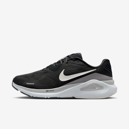 Nike Structure 26 Straßenlaufschuh (Herren) – Anthracite/Light Smoke Grey/Pure Platinum/Sail