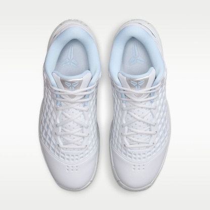Kobe III Low Protro Herren-Basketballschuh – Pure Platinum/Armory Blue