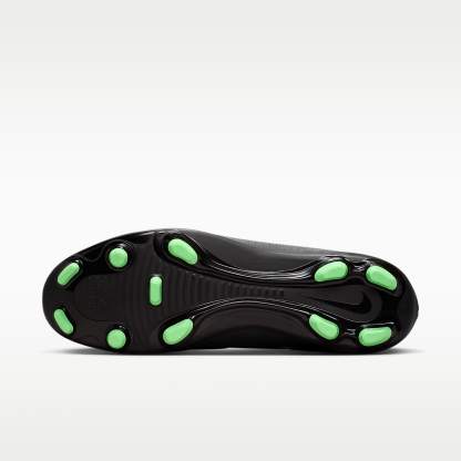 Nike Mercurial Vapor 17 Club Low-Top-Fußballschuh für verschiedene Böden – Schwarz/Schwarz/Illusion Green