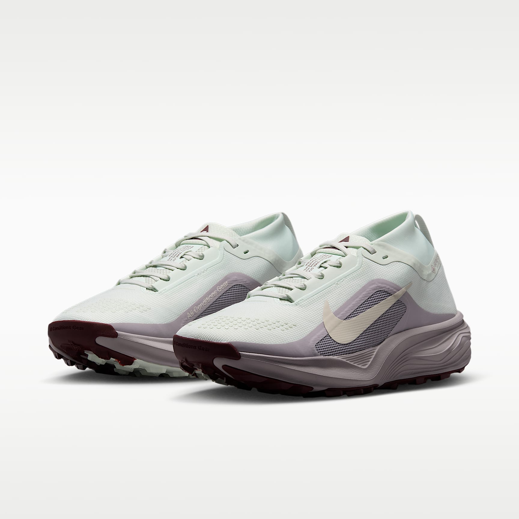 ACG Pegasus Trail GORE-TEX wasserfester Traillaufschuh (Damen) – Barely Green/Silver Lilac/Tattoo/Light Bone