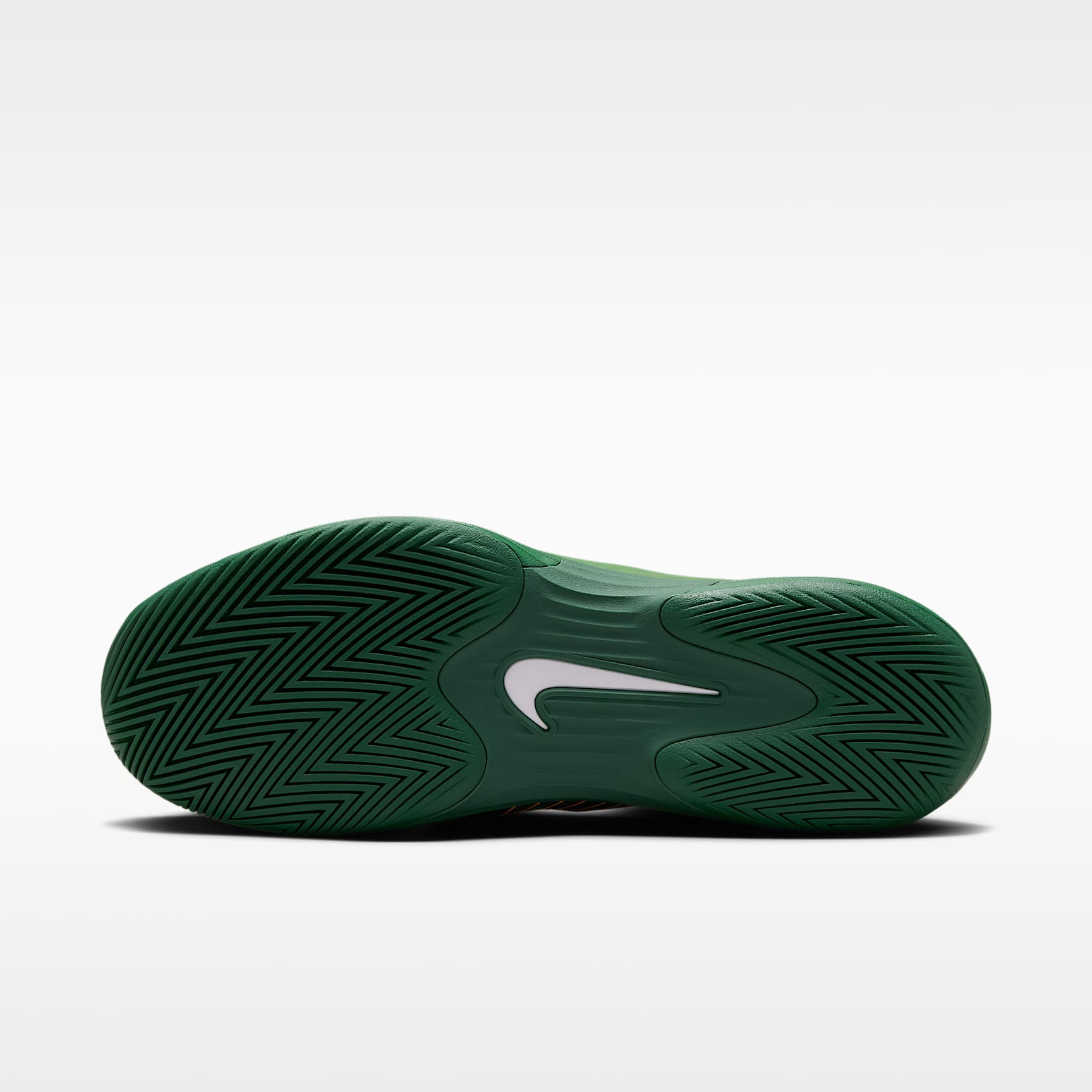 Nike Vapor 12 Hypersmash Tennisschuh für Hartplätze (Herren) – Gorge Green/University Red/University Gold/Weiß