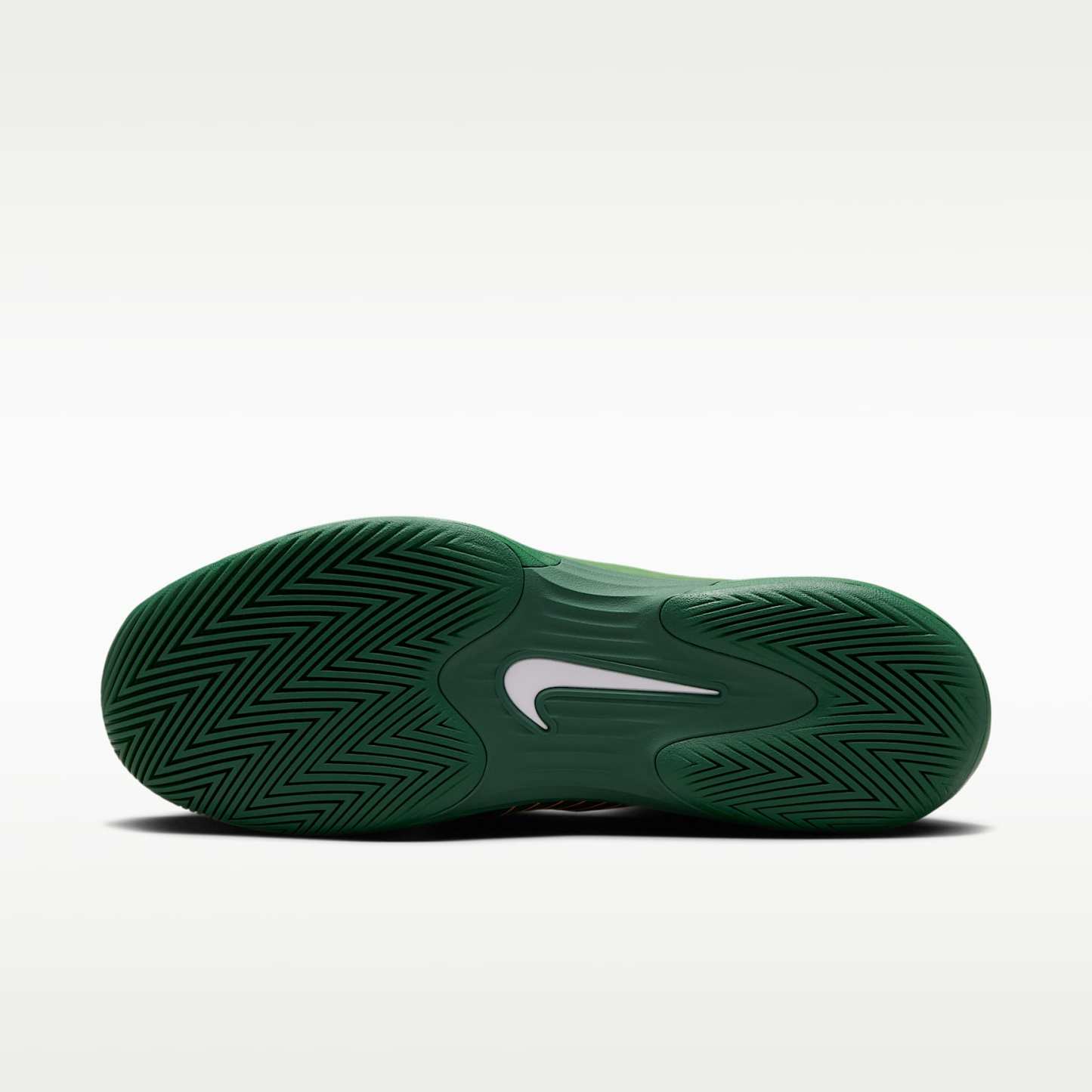 Nike Vapor 12 Hypersmash Tennisschuh für Hartplätze (Herren) – Gorge Green/University Red/University Gold/Weiß