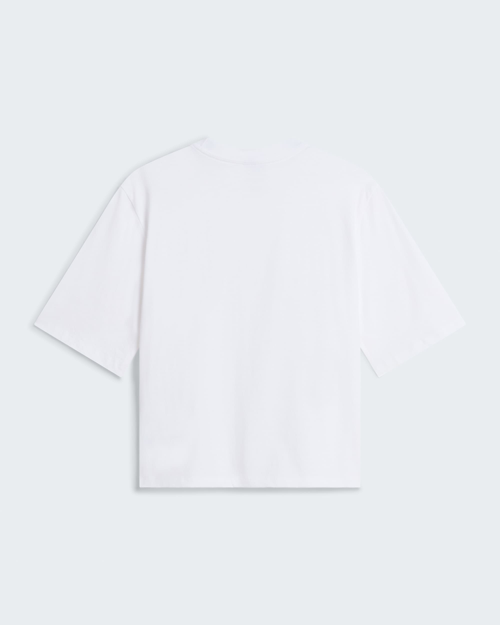 TNF™ Essential Simple Dome Boxy T-Shirt mit lockerer Passform Damen – TNF White
