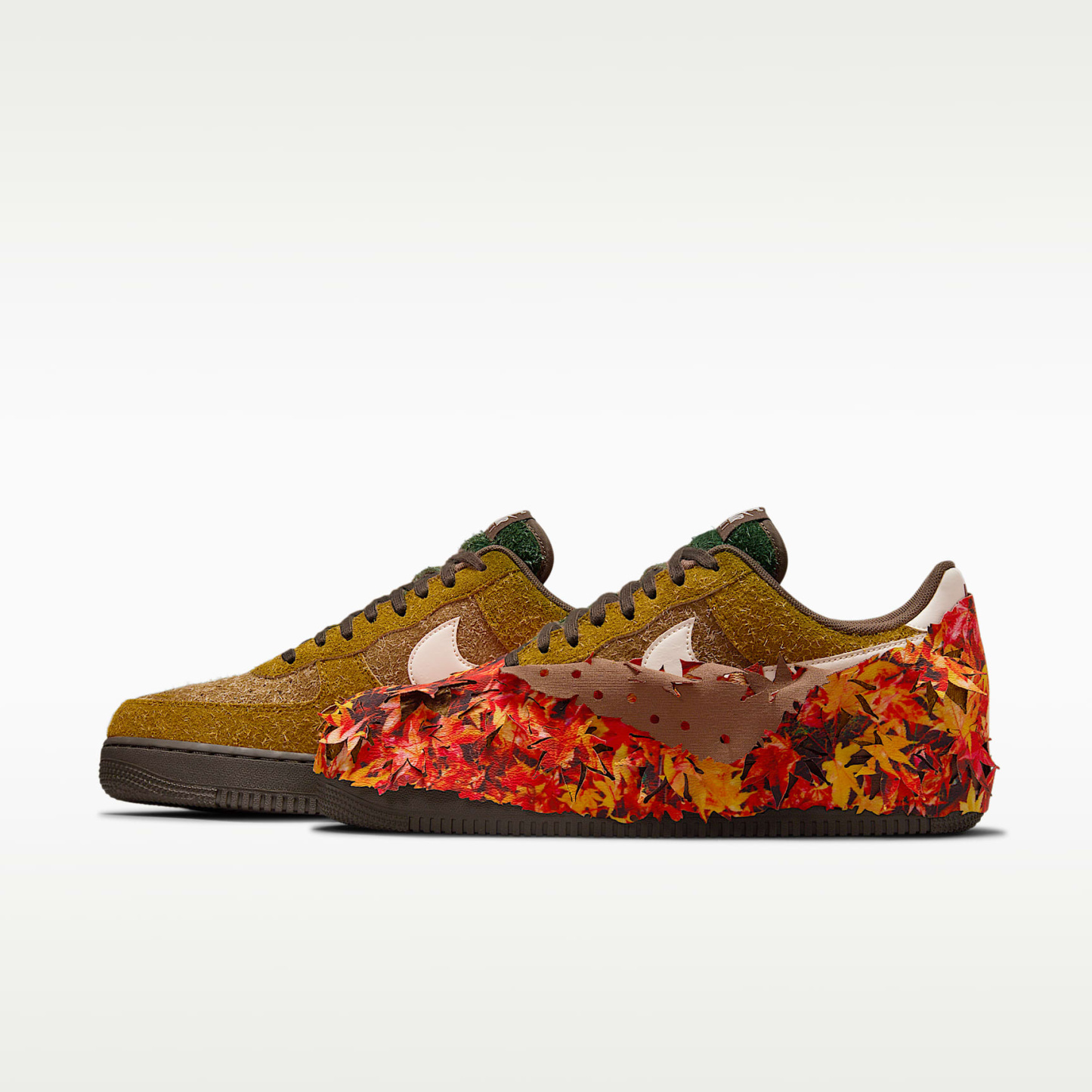 Nike Air Force 1 '07 Schuh (Herren) – Olive Flak/Medium Olive/Fir/Sail