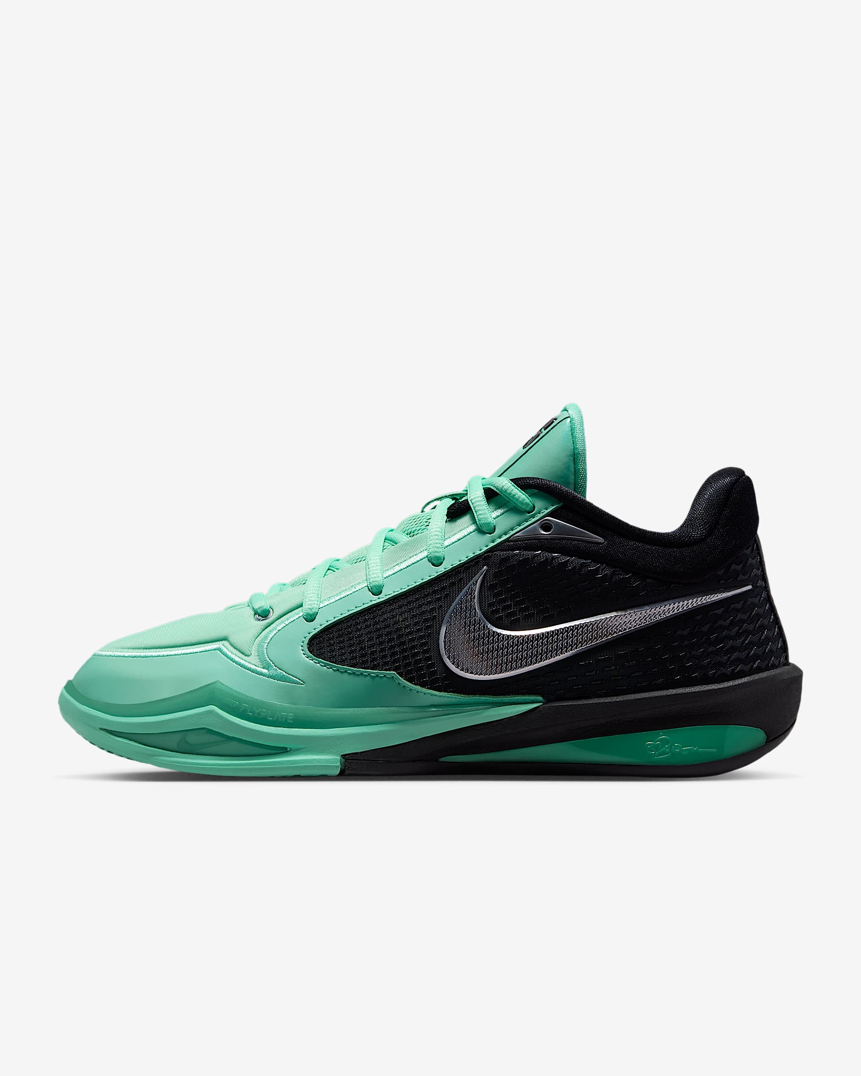 Sabrina 4 Basketballschuh – Green Glow/Schwarz/Metallic Silver