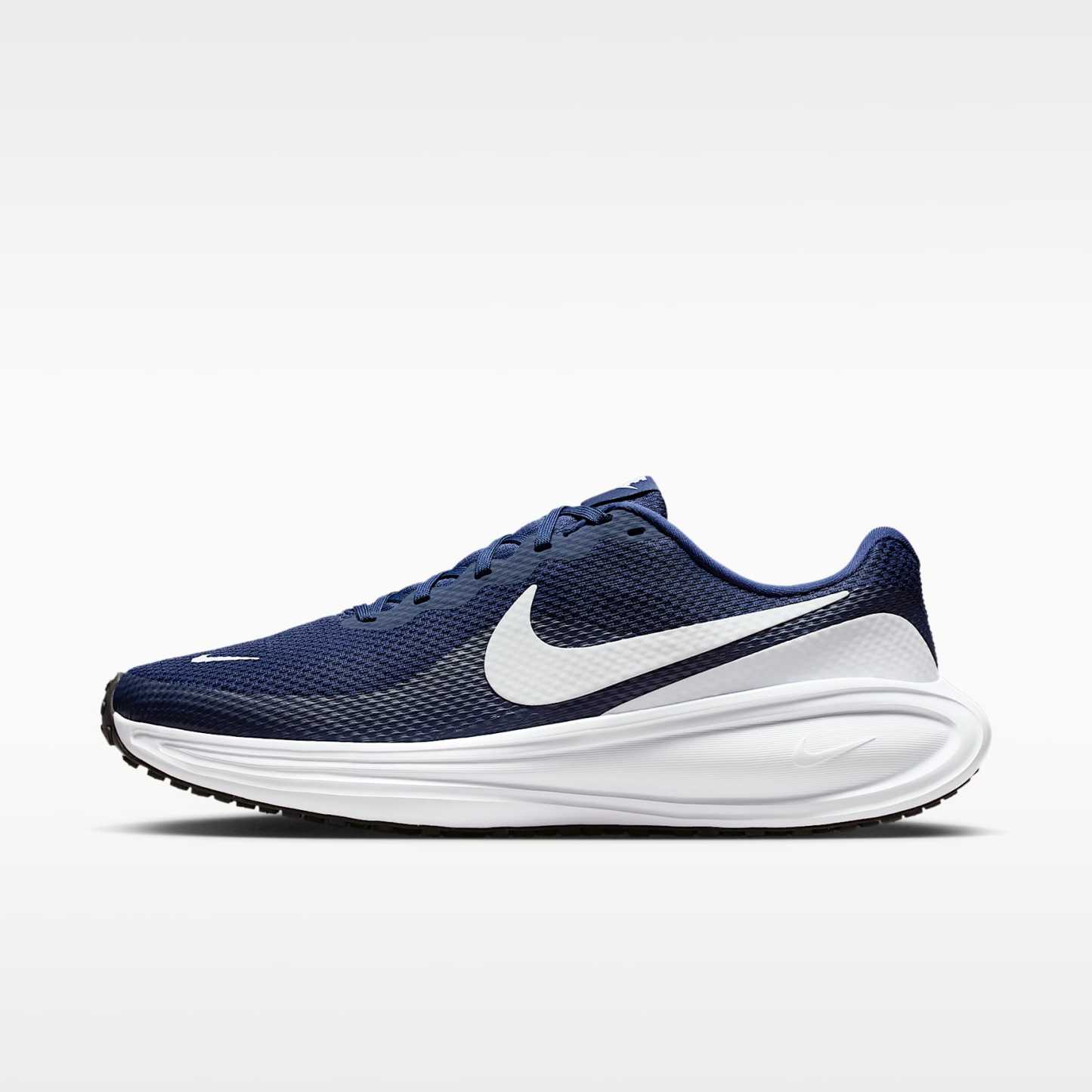 Nike Revolution 8 Straßenlaufschuh (Herren) – Midnight Navy/Weiß/Schwarz/Pure Platinum