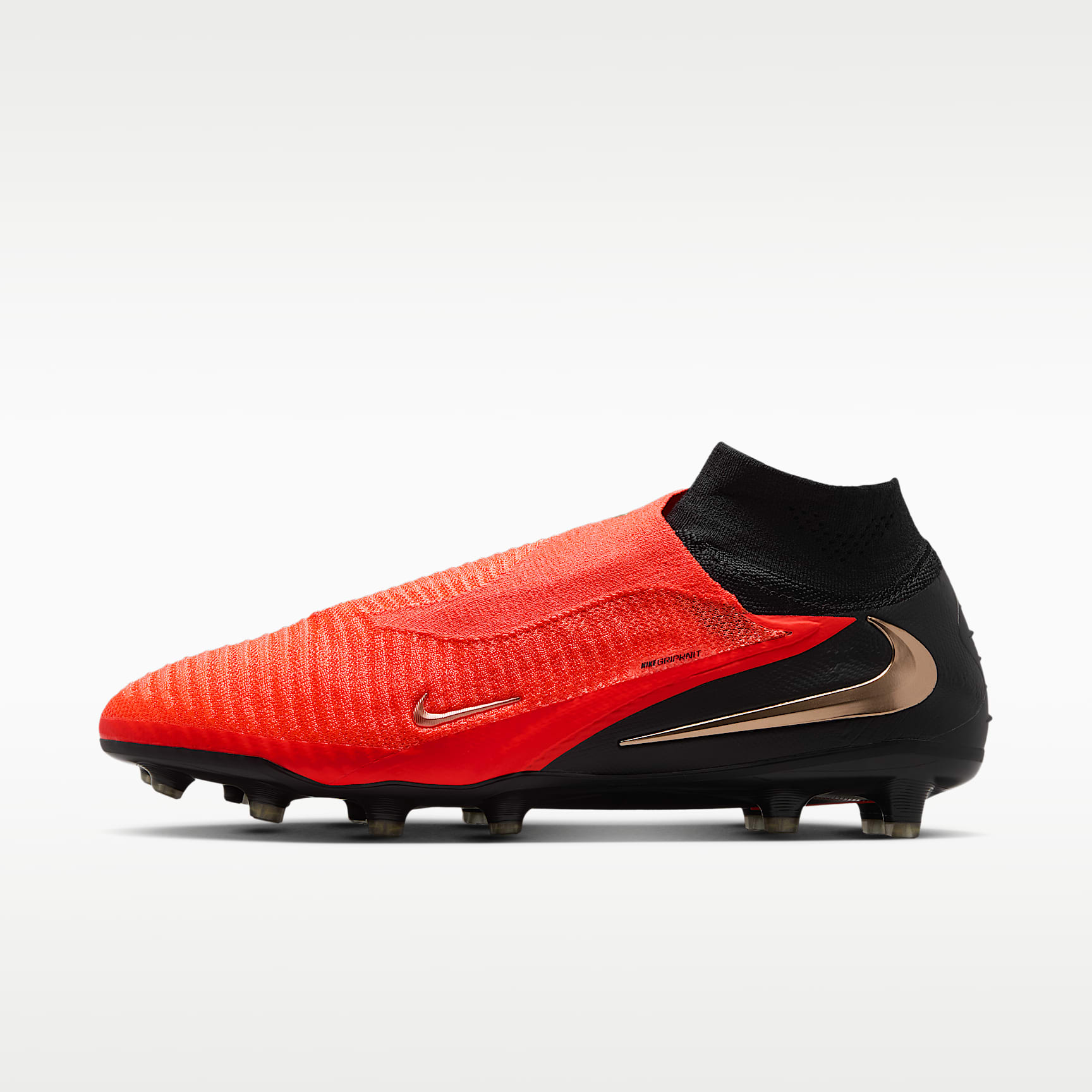 Nike Phantom 6 High Elite Fußballschuh für Kunstrasen – Bright Crimson/Bright Crimson/Schwarz