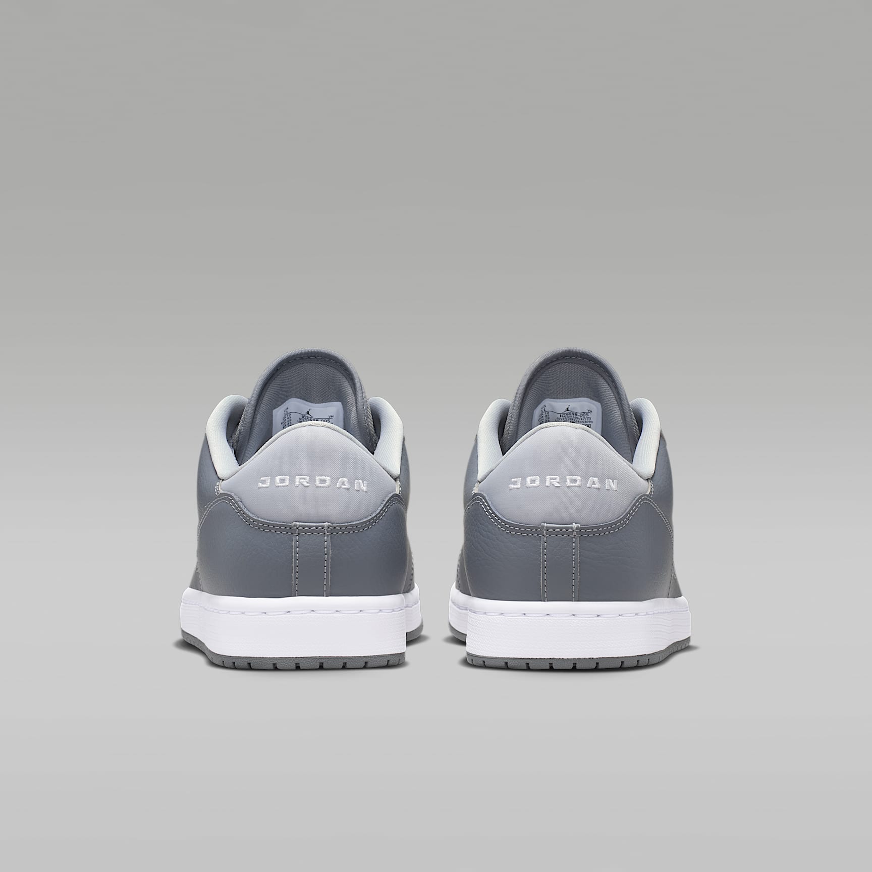 Jordan Court Connect Low Herrenschuhe – Smoke Grey/Weiß/Light Smoke Grey