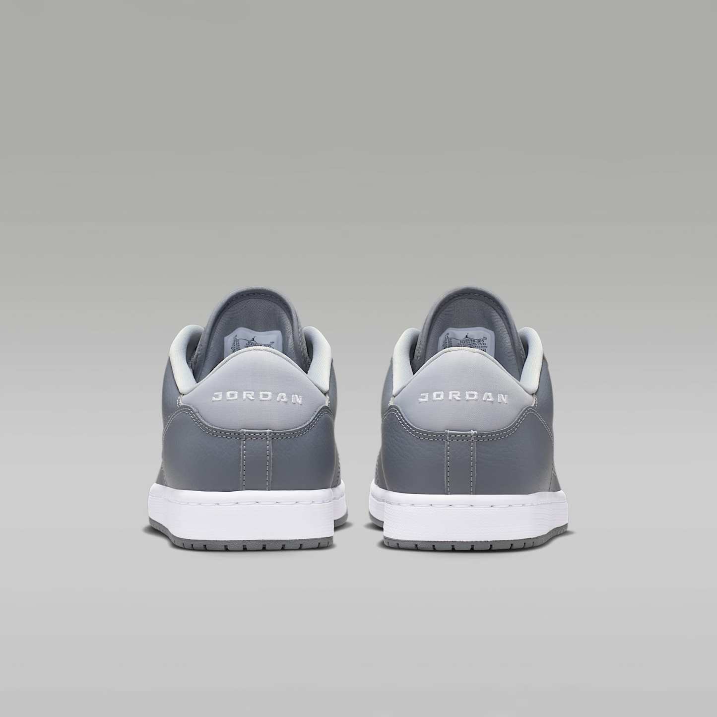 Jordan Court Connect Low Herrenschuhe – Smoke Grey/Weiß/Light Smoke Grey