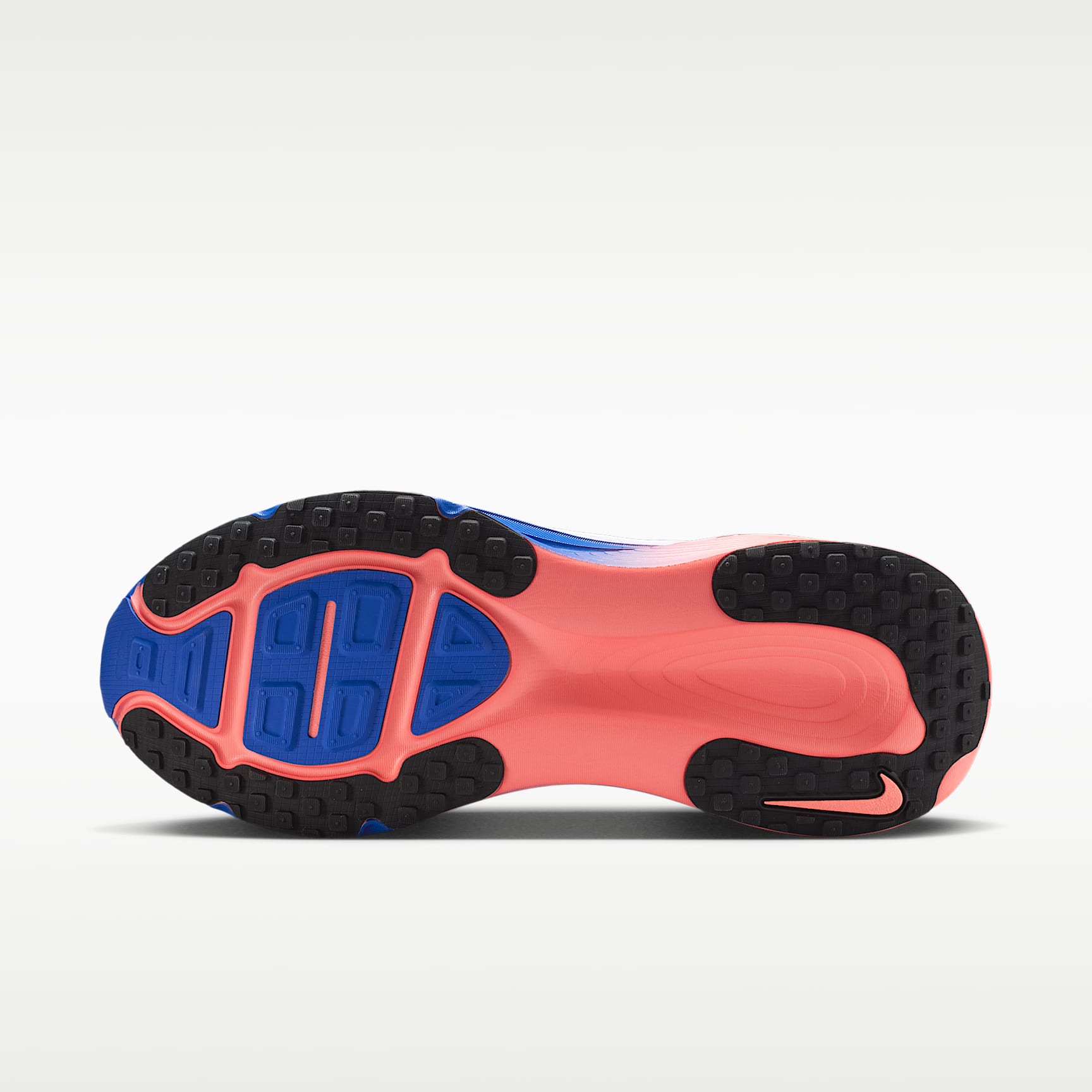 Nike Vomero 18 Straßenlaufschuh (Herren) – Weiß/Racer Blue/Atomic Pink/Schwarz