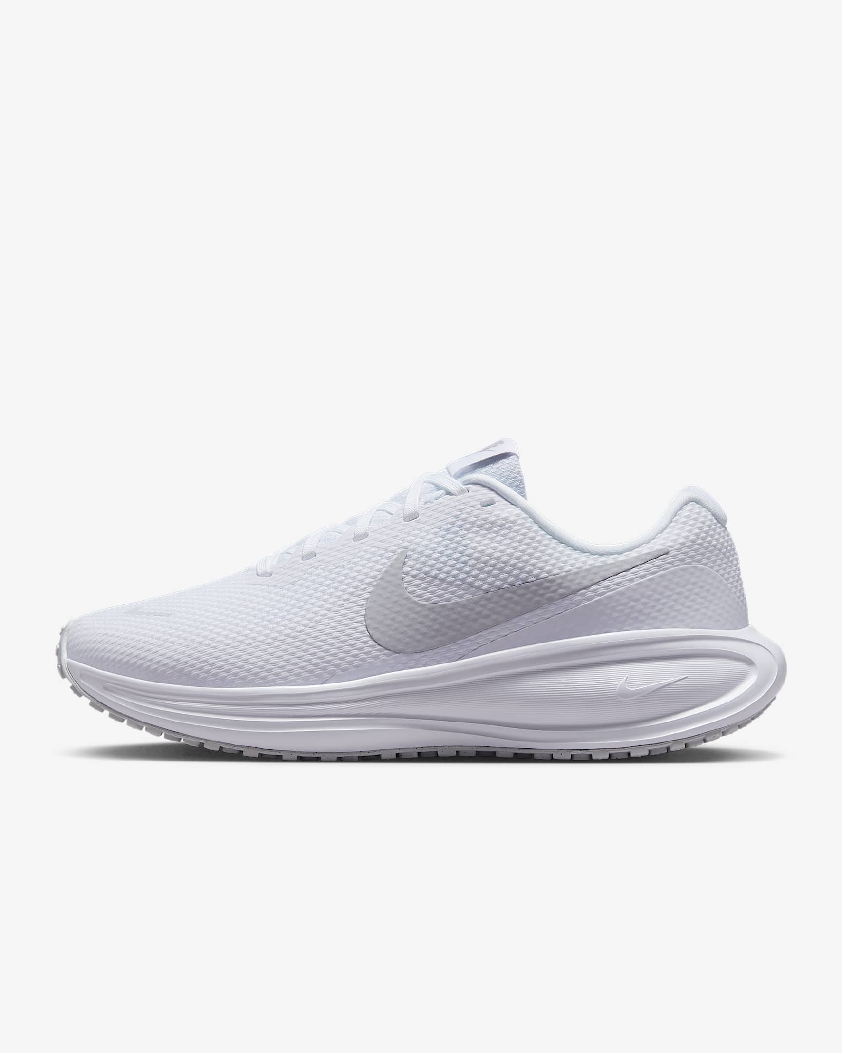 Nike Revolution 8 Straßenlaufschuh (Damen) – Weiß/Pure Platinum